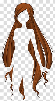 Bases Y Ropa de Sucrette Actualizado, brown hair piece anime