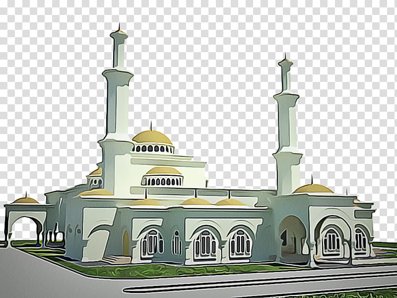 Mosque, Place Of Worship, Landmark, Khanqah, Building, Byzantine Architecture, Holy Places, Classical Architecture transparent background PNG clipart
