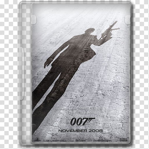 Movie DVD Icons , Quantum of Solace  transparent background PNG clipart