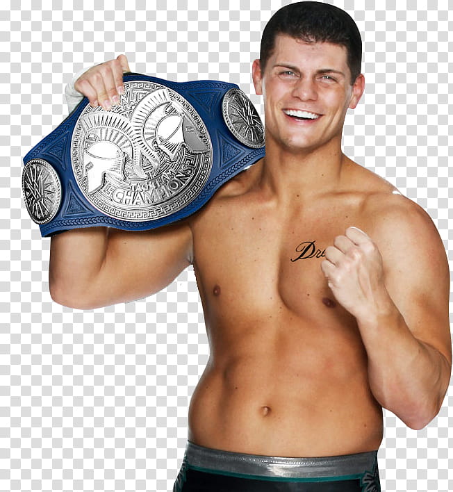 Cody Rhodes transparent background PNG clipart