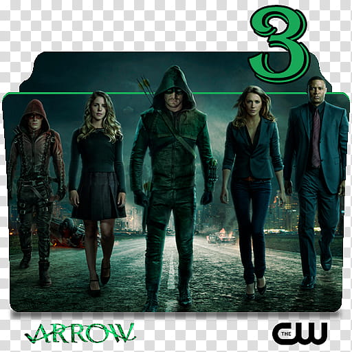 Arrow series and season folder icons, Arrow S ( transparent background PNG clipart