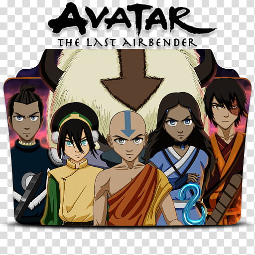 Avatar The Last Airbender, Avatar The Last Airbender folder icon transparent background PNG clipart