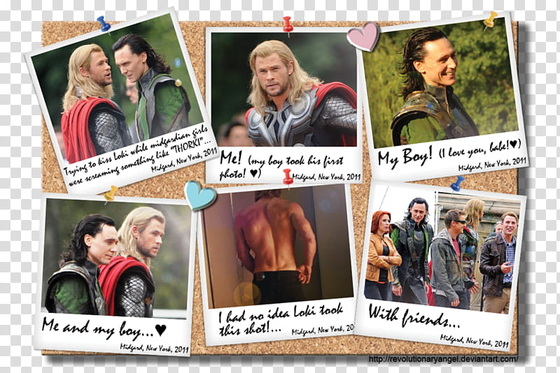 Thor and Loki Noticeboard, Thor and Loki transparent background PNG clipart