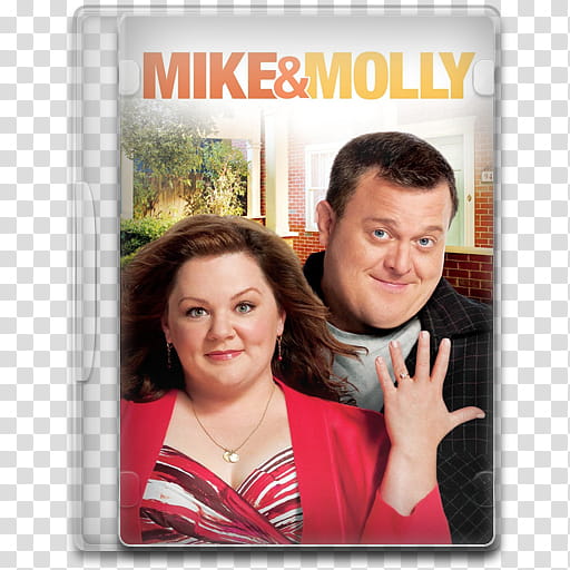 TV Show Icon , Mike & Molly, Mike & Molly DVD case transparent background PNG clipart