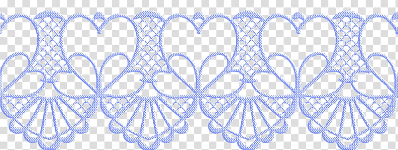 Valentine day lace, white lace trim art transparent background PNG clipart
