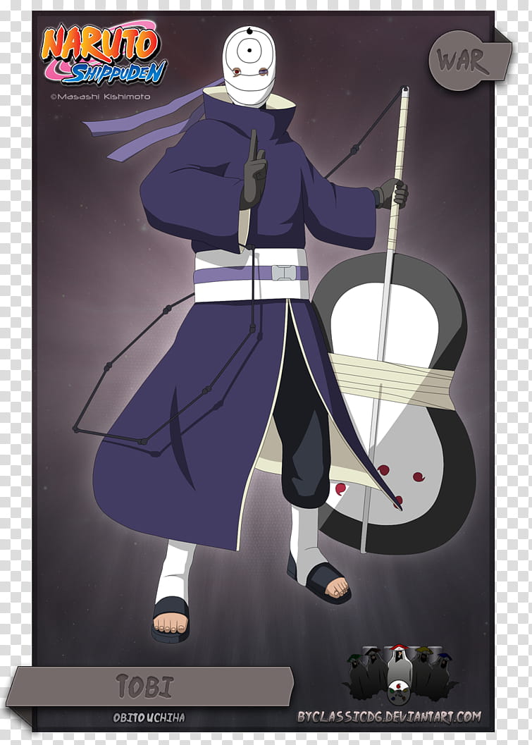 Tobi, Naruto Tobi illustration transparent background PNG clipart