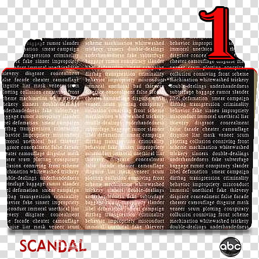 Scandal US series and season folder icons, Scandal (US) S ( transparent background PNG clipart