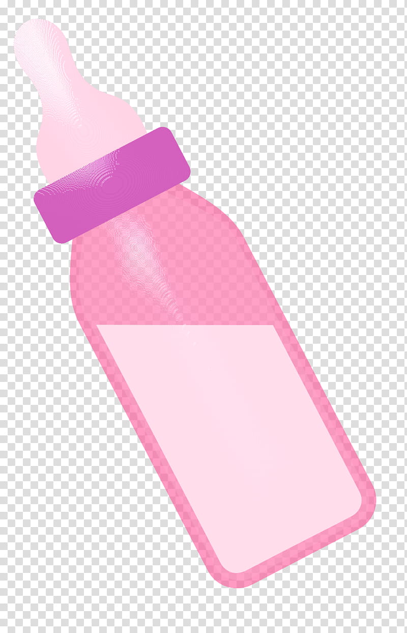 Baby Bottle, Baby Bottles, Infant, Water Bottles, Pink, Magenta, Drinkware transparent background PNG clipart