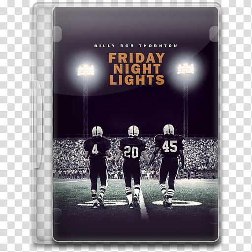 Movie Icon Mega , Friday Night Lights, Friday Nights Lights movie case transparent background PNG clipart