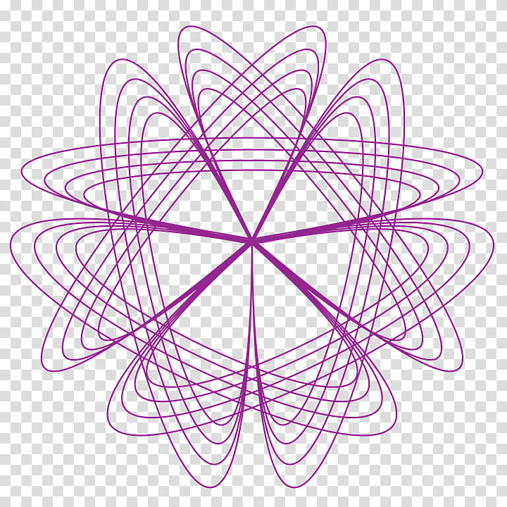 Leaf Drawing, Spirograph, Ornament, Geometry, Pink, Symmetry, Line, Circle transparent background PNG clipart