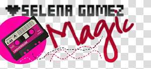 Texto Selena Gomez transparent background PNG clipart thumbnail