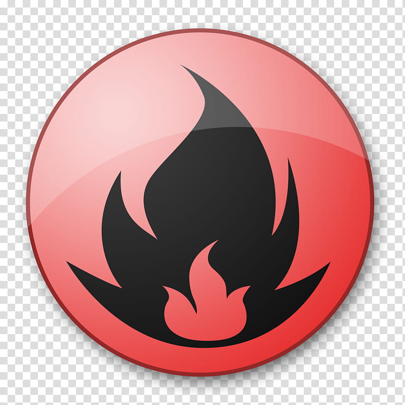 Energy Collection, round red and black flame logo transparent background PNG clipart