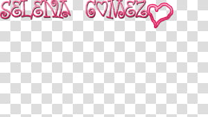 Texto Selena Gomez transparent background PNG clipart thumbnail