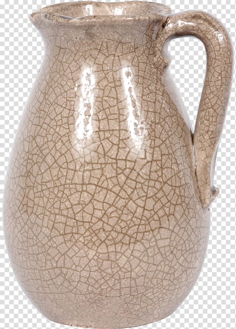 Jug Earthenware, Vase, Ceramic, Pottery, Pitcher, Urn, Serveware, Brown transparent background PNG clipart