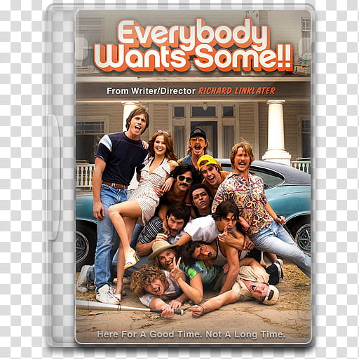 Movie Icon , Everybody Wants Some!!, Everybody Wants Some!! DVD case transparent background PNG clipart
