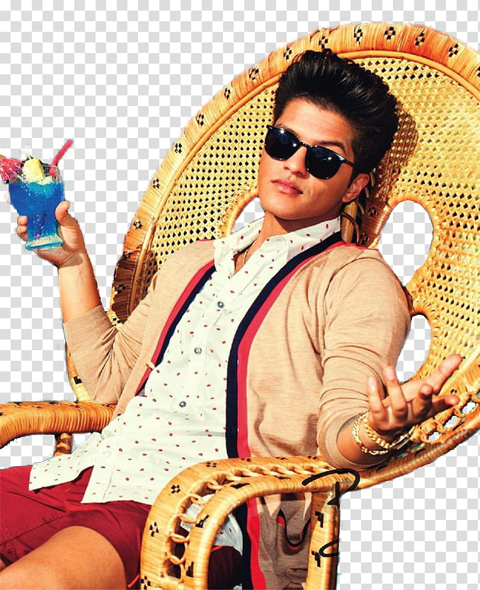 Bruno mars transparent background PNG clipart