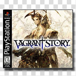 PSX Roms Case Icons , PSX, Vagrant Story transparent background