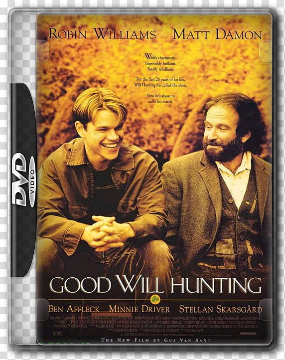 DVD Movie Case Icons, good-will-hunting transparent background PNG clipart