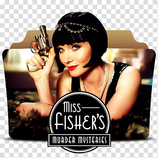 TV Series Icon Pack , [AU] Miss Fisher's Murder Mysteries ( ) transparent background PNG clipart