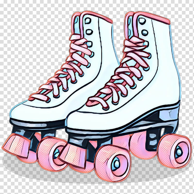 Pink, Shoe, Quad Skates, Crosstraining, Walking, Running, Roller Hockey, Footwear transparent background PNG clipart
