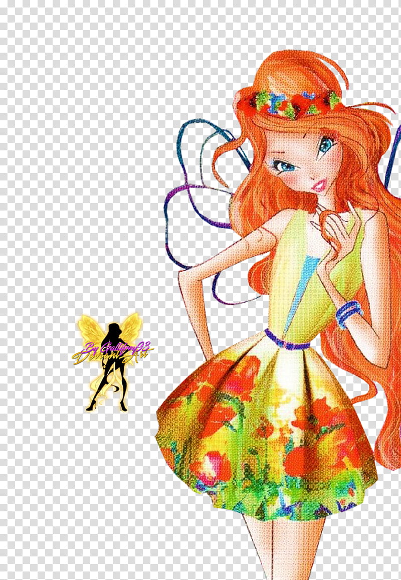 Winx Club Bloom Couture transparent background PNG clipart