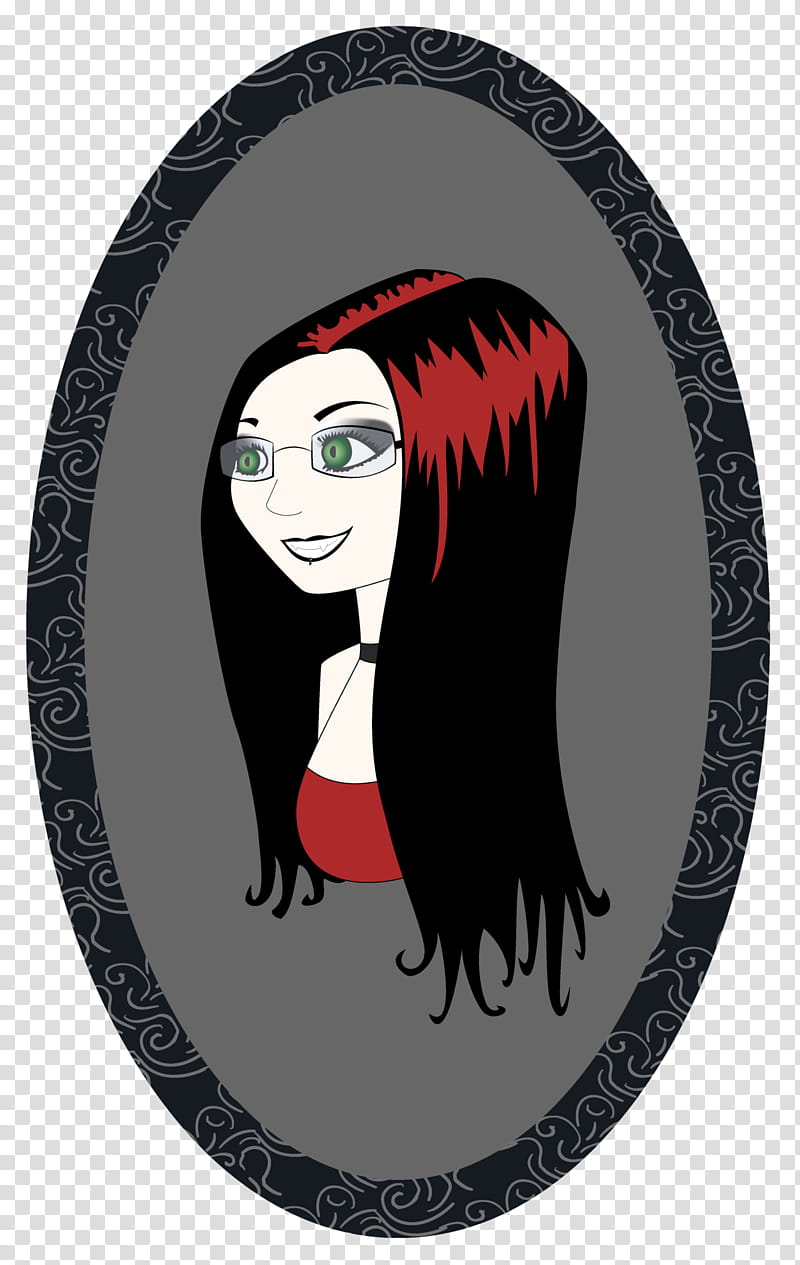 Hair, Cartoon, Black Hair, Character, Black M, Long Hair, Plate, Smile transparent background PNG clipart