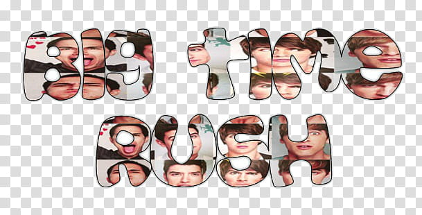 Big time rush, big time rush text transparent background PNG clipart