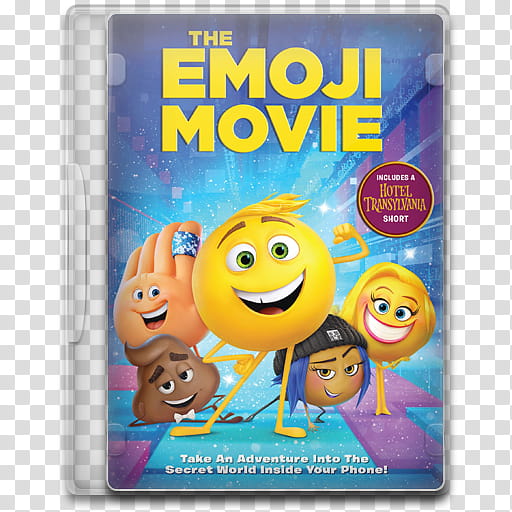 Movie Icon , The Emoji Movie, closed The Emoji Movie case transparent background PNG clipart