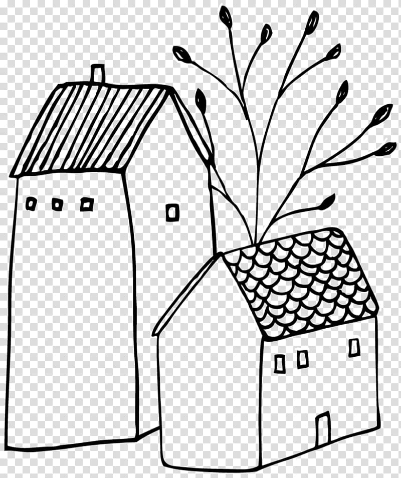 Tree Plan, Doodle, Drawing, House, House Plan, Painting, Building, Line Art transparent background PNG clipart