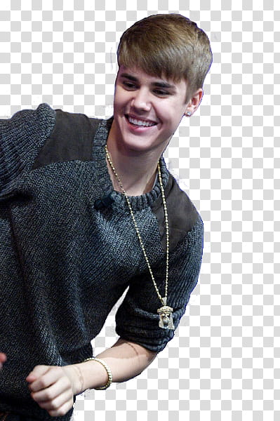 justin bieber, Justin Beiber in gray sweater transparent background PNG clipart