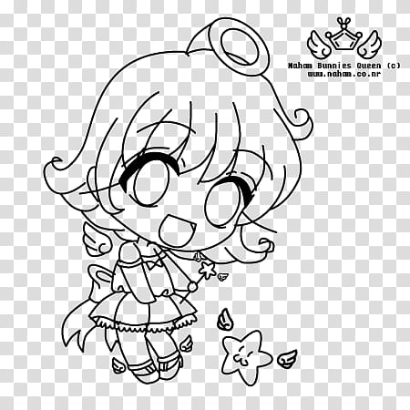 Naham Coloring Book, black girl anime character illustration transparent background PNG clipart