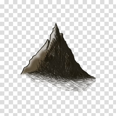 RPG Map Element Mods , black and gray mountain illustration transparent background PNG clipart