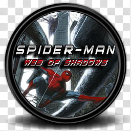 Spider-Man, Web of Shadows Icon transparent background PNG clipart