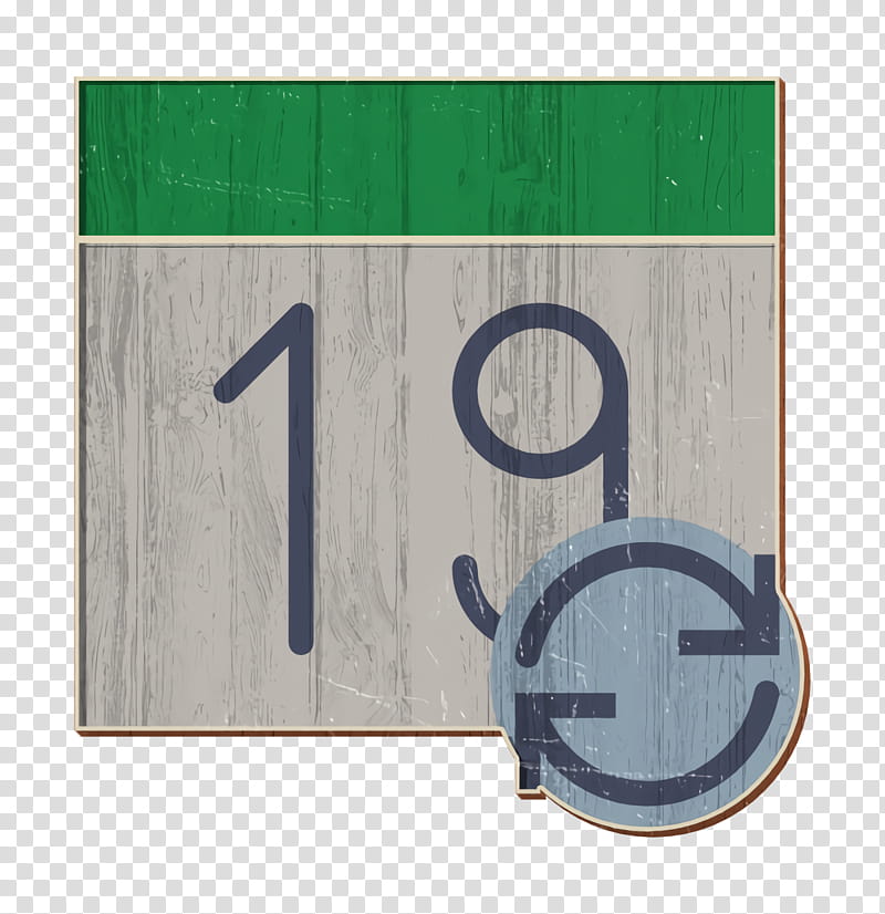 Interaction Assets icon Calendar icon, Green, Number, Circle, Symbol, Beige, Rectangle transparent background PNG clipart