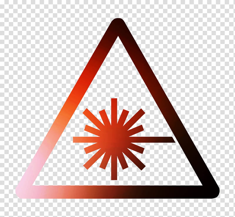 Warning Sign Triangle, Laser, Hazard Symbol, Laser Safety, Risk, Label, Laser Warning Receiver, Chemical Hazard transparent background PNG clipart