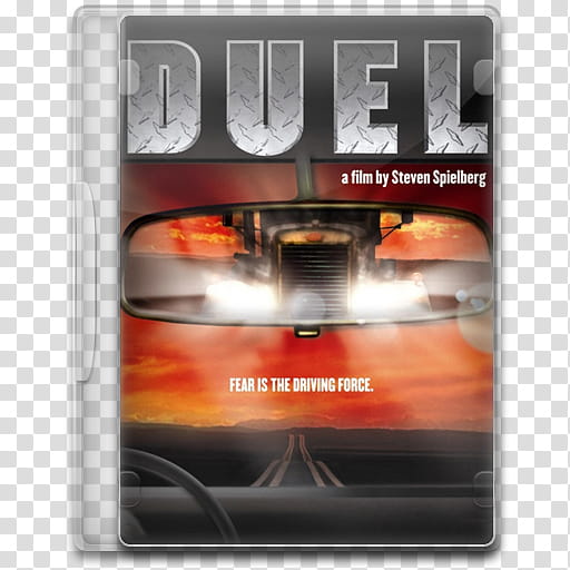 Movie Icon Mega , Duel, Duel DVD case transparent background PNG clipart