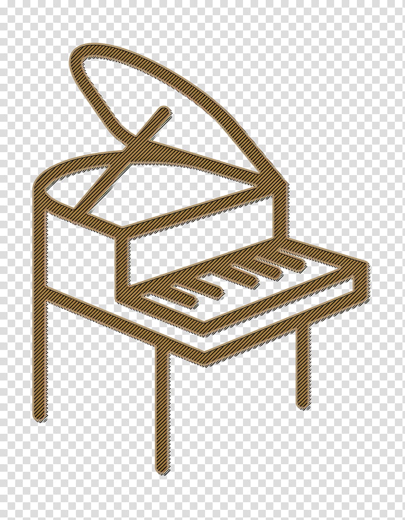 equipment icon keyboard icon music icon, Piano Icon, Furniture, Chair, Outdoor Bench, Table transparent background PNG clipart