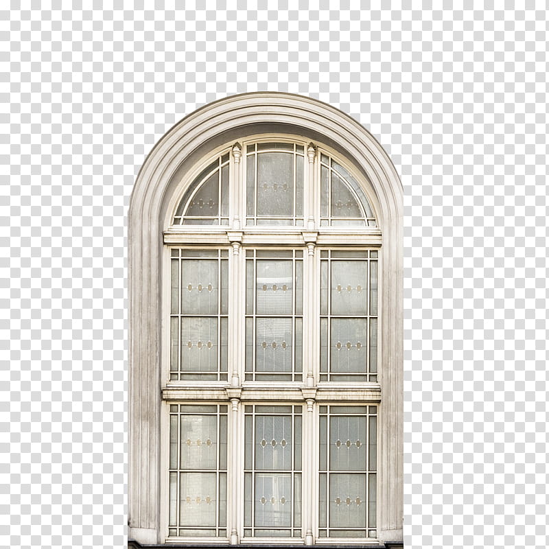 , white arch window transparent background PNG clipart