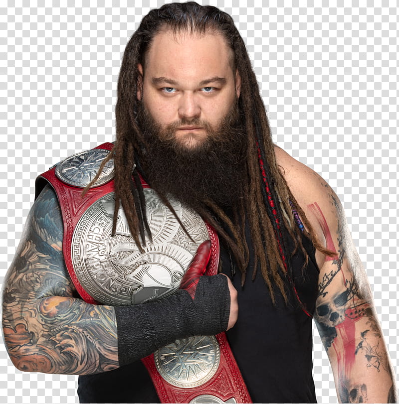 Bray Wyatt RAW Tag Team Champion  transparent background PNG clipart
