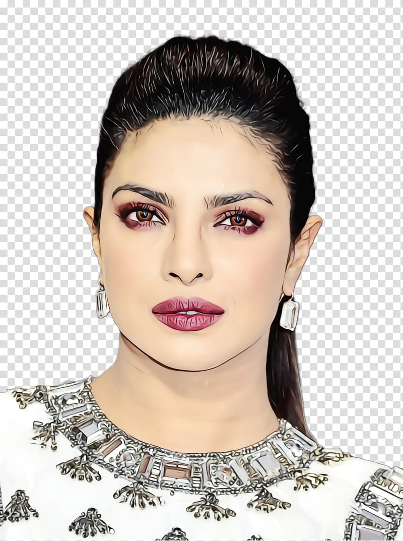 Lips Priyanka Chopra Indian Actress Eyebrow Eyelash Forehead Fashion Transparent Background Png Clipart Hiclipart