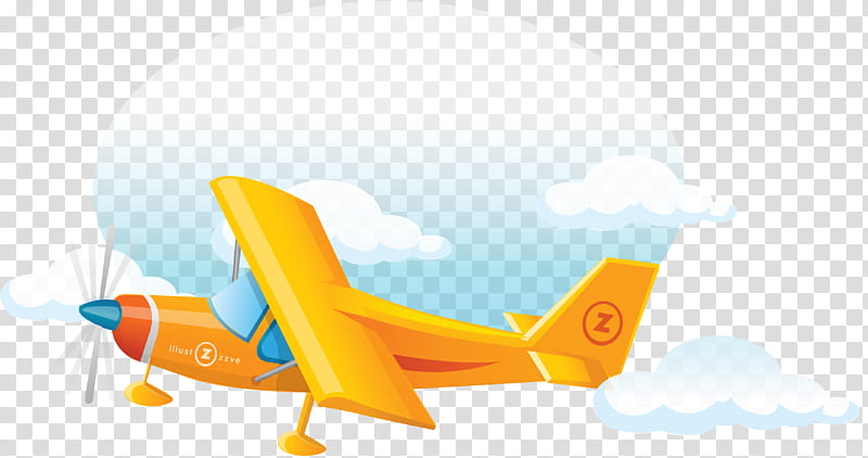Travel Sky, Airplane, Flight, Aircraft, Transport, Yellow, Orange, Air Travel transparent background PNG clipart