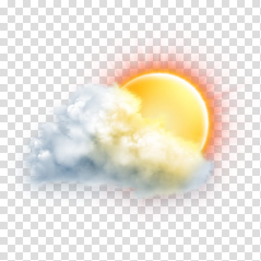 The REALLY BIG Weather Icon Collection, mostly-cloudy transparent background PNG clipart