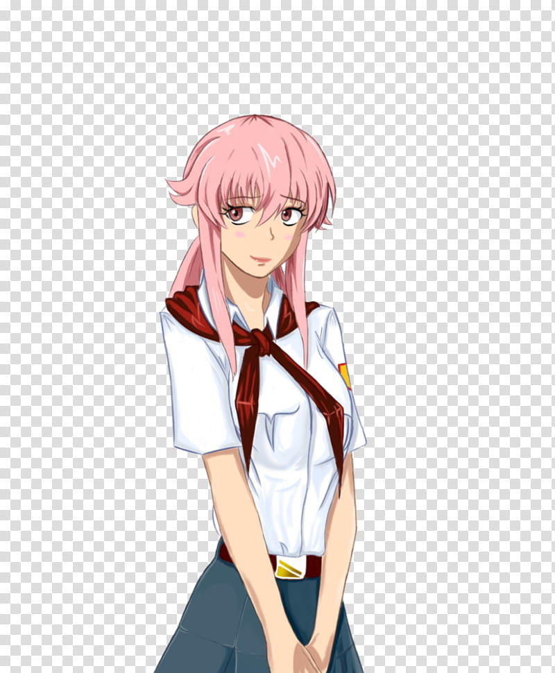 Yuno Gasai Pioneer sprite transparent background PNG clipart