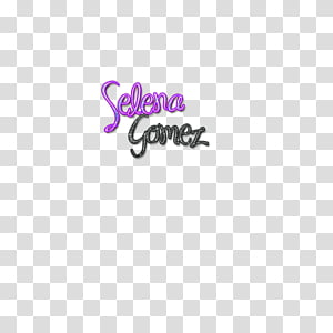 Texto Selena Gomez transparent background PNG clipart thumbnail