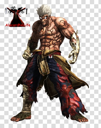 Asura Render, male wearing blue and red pants game character transparent background PNG clipart