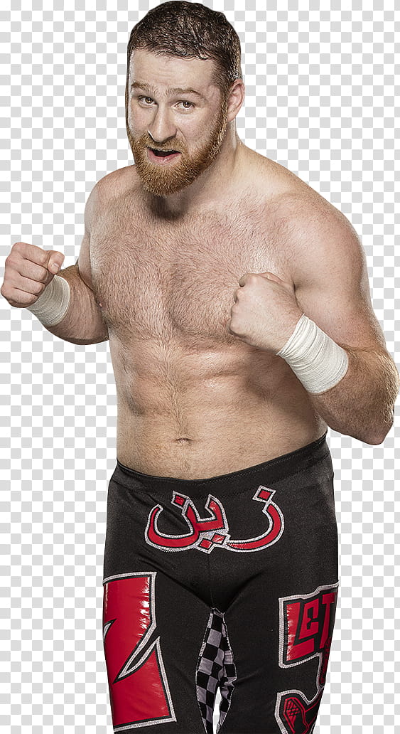 Sami Zayn transparent background PNG clipart