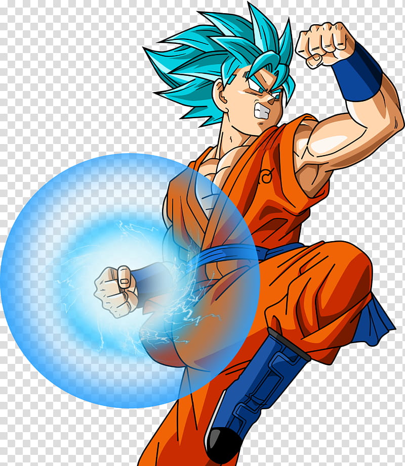 Goku SSJBlue transparent background PNG clipart