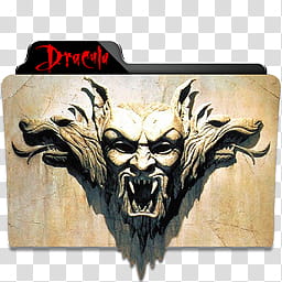 Bram Stokers Dracula Folder Icon transparent background PNG clipart