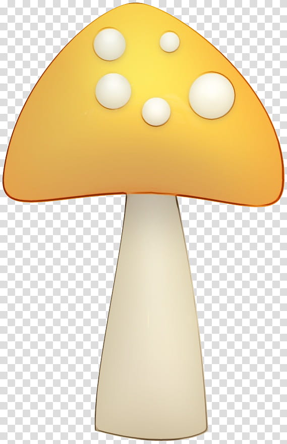 Mushroom, Yellow, Angle, Electric Light, Table, Lamp, Lampshade, Lighting Accessory transparent background PNG clipart