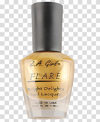 L.A Girl Flare bright delights nail lacquer bottle transparent background PNG clipart